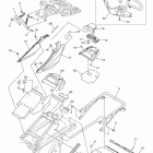 PHAZER PZ50YO/PZ50GTYR Бампер, Багажник. Брызговик