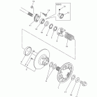 PHAZER PZ50YO/PZ50GTYR Вторичный вал
