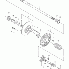 RS VECTOR LTX RS90LTYW/RS90LTGTYB Вторичный вал