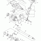PHAZER PZ50YO/PZ50GTYR Коленчатый вал и Поршень