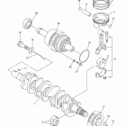 APEX RTX RX10RTRYB/RX10RYR Коленчатый вал и Поршень