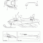 VIKING PROFESSIONAL VK10YR/VK10YS Наклейки