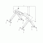 FX NYTRO RTX  FX10RTRYL/FX10RTRYB Кронштейн крепления (паук рулевой)
