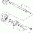 BRAVO BR250TW Привод трака 1