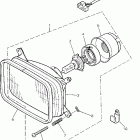 BRAVO BR250TW Фара