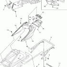 PHAZER-PZ50FXX Бампер, Багажник. Брызговик