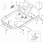 VECTOR GT RS90GTW Кронштейн крепления (паук рулевой)