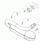 BRAVO BR250TW Выхлопная система