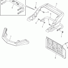 Venture 600 Бампер, Багажник. Брызговик
