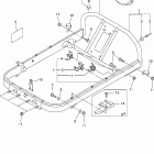 RAGE - RSG90L Кронштейн крепления (паук рулевой)