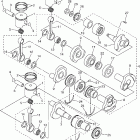 SX Viper S Коленчатый вал и Поршень