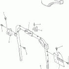 SX Viper Mountain Кронштейн крепления (паук рулевой)