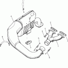VK540 III VK540EJ Выхлопная система