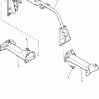 VK540 III VK540EJ Кронштейн крепления (паук рулевой)