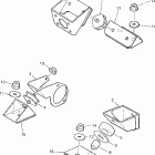 VK540 III VK540EJ Крепление двигателя