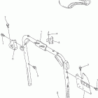 SX Viper S Кронштейн крепления (паук рулевой)