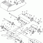 VK540 III VK540EJ Подвеска трака 1