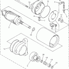 SX Viper Mountain Alternate starting motor assy