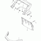 Vmax 600 ER Бампер, Багажник. Брызговик