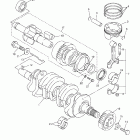 RX - 1 Mountain Коленчатый вал и Поршень