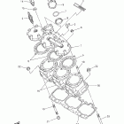 SX 600R Головка цилиндра