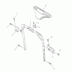 Vmax 600 ER Кронштейн крепления (паук рулевой)