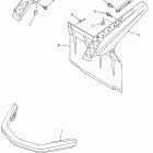 Mountain Max 600 Бампер, Багажник. Брызговик