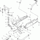 VENTURE-VT700G/VT600G Радиатор и Патрубки