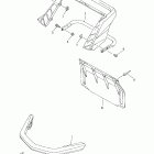 Vmax 600 ER Бампер, Багажник. Брызговик
