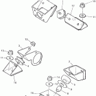 VK 540 III Крепление двигателя