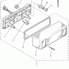 VK 540 III Фонарь задний