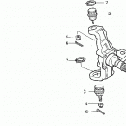 TRX300 Trx300 knuckle 93-95
