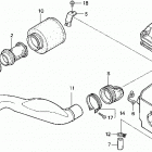TRX300FW Air cleaner 93-95