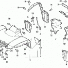 TRX300FW Front fender 93-95