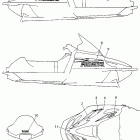 PZ500F Наклейки