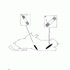 SRX Дополнительная подвеска задняя
