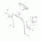 Vmax 700 Deluxe Кронштейн крепления (паук рулевой)