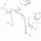 MOUNTAIN MAX 600/700 - MM700F/MM600F Кронштейн крепления (паук рулевой)