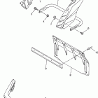 PZ500F Бампер, Багажник. Брызговик