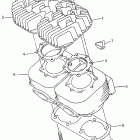 PZ500F Головка цилиндра
