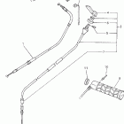 SRX700F/SRX700SF Трос управления