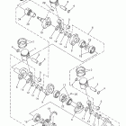 SX 600R Коленчатый вал и Поршень