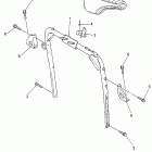 PZ500F Кронштейн крепления (паук рулевой)