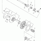 SRX700F/SRX700SF Вторичный вал
