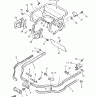 VK 540 III Бампер, Багажник. Брызговик
