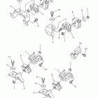SX 600R Крепление двигателя