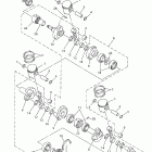 Vmax 700 Deluxe Коленчатый вал и Поршень