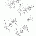 Vmax 700 Deluxe Крепление двигателя