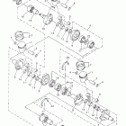 SRX 700 with Ohlins Коленчатый вал и Поршень