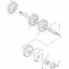 Vmax 700 Deluxe Привод трака 1